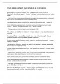 PSCI 2306 EXAM 3 QUESTIONS & ANSWERS