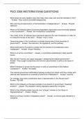 PSCI 2306 MIDTERM EXAM QUESTIONS