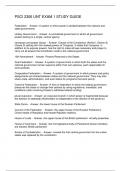 PSCI 2306 UNT EXAM 1 STUDY GUIDE
