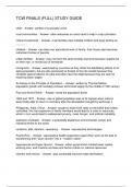 TCW FINALS &lpar;FULL&rpar; STUDY GUIDE
