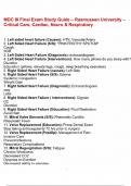 MDC III Final Exam Study Guide &ndash; Rasmussen University &ndash; Critical Care&comma; Cardiac&comma; Neuro & Respiratory&period;pdf