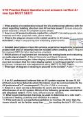 CTS Practice Exam Questions and answers verified A&plus; new tips MUST SEE&excl;&excl;&excl;&period;pdf