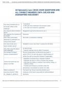  AZ Optometry Law &lpar;2025&rpar; EXAM QUESTIONS AND  ALL CORRECT ANSWERS 100&percnt; SOLVED AND  GUARANTEED SUCCESS&excl;&excl;