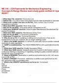 ME 310 &ndash; CDI Flashcards for Mechanical Engineering Concepts & Design Review exam study guide verified A&plus; tips NEW&excl;&excl;&excl;&period;pdf