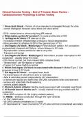 Clinical Exercise Testing &ndash; End of Trimester Exam Review &ndash; Cardiopulmonary Physiology & Stress Testing&period;pdf