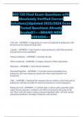 BIO 130 Final Exam Questions with Absolutely Verified Correct Solutions&vert;&vert;Updated 2025&sol;2026 Exam Tested Questions Already Graded&excl;&excl;&excl;<<BRAND NEW VERSION>>