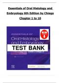 Essentials of Oral Histology and Embryology&colon; A Clinical Approach 6th Edition By Daniel J&period; Chiego Jr&period;&vert; All Chapter 1-16 Covered&vert;