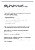 GERO Exam 3 questions with complete solutions already passed