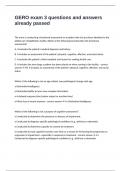GERO exam 3 questions and answers already passed