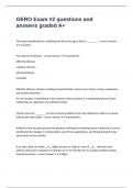 GERO Exam &num;2 questions and answers graded A&plus;