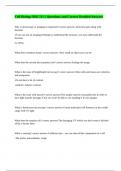 Cell Biology BIO 211 &vert;&vert; Questions and Correct Detailed Answers