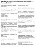 MSU HNF 150 Exam 2 Test Questions with 100&percnt; Verified Answers Graded A&plus;