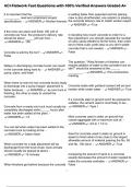ACI Flatwork Test Questions with 100&percnt; Verified Answers Graded A&plus;