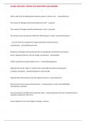 KU BIOL 600 EXAM 1 REVIEW 2025 QUESTIONS AND ANSWERS