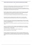 GOOGLE CERTIFICATION EXAM &num;1 &lpar;PART 2&rpar; EXAM 2025 QUESTIONS AND ANSWERS