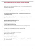 GUAM DRIVERS WRITTEN STUDY GUIDE&period; EXAM 2025 QUESTIONS AND ANSWERS