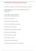 GUAM PERMIT DRIVING TEST EXAM 2025 QUESTIONS AND ANSWERS