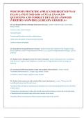 Wisconsin Pesticide Applicator Right-of-Way Exam 2023 &ndash; Complete Exam with 150 Verified Questions and Answers