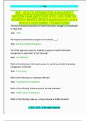Health Information Management &lpar;HIM&rpar; &ndash; Midterm Exam Questions and Verified Answers &vert; 2025&sol;2026 Update
