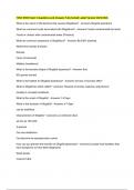 FDSC 3303 Exam II Questions and Answers Fully Solved Latest Version 2025-2026