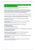 FMS CERTIFICATION FINAL PAPER 2025&sol;2026 QUESTIONS AND ANSWERS GRADED A&plus;&plus;