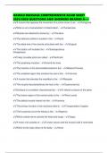 HAWAII MASSAGE COMPREHENSIVE EXAM SHEET 2025&sol;2026 QUESTIONS AND ANSWERS GRADED A&plus;&plus;