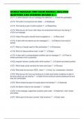 HAWAII MASSAGE CORE EXAM MANUAL 2025&sol;2026 QUESTIONS AND ANSWERS GRADED A&plus;&plus;