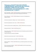 Phlebotomy NHA&sol;CPT NHA 2025 UPDATE&vert; COMPREHENSIVE QUESTIONS AND VERIFIED ANSWERS &lpar;COMPLETE SOLUTIONS&rpar; GUARANTEED&period; SUCCESS&vert;GRADE A&plus;&excl;&excl; &lpar;100&percnt; ACCURATE&rpar; GET IT RIGHT&excl;&excl;