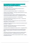 ICC CALIFORNIA UST SERVICE TECHNICIAN 2025&sol;2026 QUESTIONS AND ANSWERS GRADED A&plus;&plus;