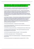 MICROBIOLOGY JERSEY COLLEGE COMPREHENSIVE EXAM 2025&sol;2026 QUESTIONS AND ANSWERS GRADED A&plus;&plus;