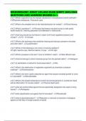 MICROBIOLOGY JERSEY COLLEGE EXAM SCRIPT 2025&sol;2026 QUESTIONS AND ANSWERS GRADED A&plus;&plus;
