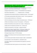 MICROBIOLOGY JERSEY COLLEGE TEST PAPER 2 2025&sol;2026 QUESTIONS AND ANSWERS GRADED A&plus;&plus;