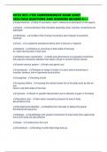 PATH INTL CTRI COMPREHENSIVE EXAM SHEET 2025&sol;2026 QUESTIONS AND ANSWERS GRADED A&plus;&plus;