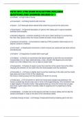 PATH INTL CTRI EXAM EVALUATION 2025&sol;2026 QUESTIONS AND ANSWERS GRADED A&plus;&plus;