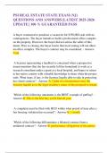 PSI REAL ESTATE STATE EXAM &lpar;NJ&rpar; QUESTIONS AND ANSWERS &vert;LATEST 2025-2026 UPDATE &vert; 100 &percnt; GUARANTEED PASS