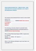 CHDA EXAM 2025&sol;2026ACTUAL  COMPLETE REAL  EXAM  QUESTIONS WITH ACCURATE ANSWERS &vert; GET IT RIGHT&excl;&excl;  2025 BRAND NEW VERSION&excl;&excl;