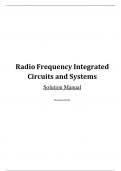 Radio Frequency Integrated Circuits & Systems&colon; Solution Manual by Hooman Darabi &ndash; Complete Guide