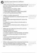 Laboratory Animal Technician Certification &sol; AALAS LAT Exam 2024 &sol; 300&plus; Practice Questions &sol; Pass Guarantee