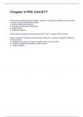 Chapter 9 PPE OACETT Questions with Correct Answers