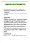 SLP Praxis Practice Exam &lpar;Form 3&rpar; &ndash; Questions and Answers