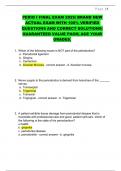 PERIO I Final Exam 2025 &ndash; Actual Exam with 100&percnt; Verified Questions and Correct Solutions