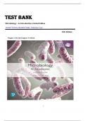 TEST BANK FOR Microbiology&colon; An Introduction&comma; Global Edition 13th Edition by Gerard Tortora &comma; ISBN&colon; 9781292276267 Chapter 1-28 &vert;All Chapters Verified&vert; Guide A&plus;