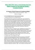WGU C963 TFN1 Task 3&colon; Civil Liberties And Civil Rights &vert; Passed on First Attempt &vert;Update &vert; Complete Solution