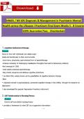 NR 605 &ndash; Final Exam &lpar;Weeks 5&ndash;8&rpar;&colon; Diagnosis & Management in Psychiatric-Mental Health Across the Lifespan I Practicum &vert; Chamberlain University &lpar;2025&rpar; &vert; Actual Questions and Verified Answers