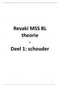 samenvatting REVAKI MSS BL&comma; partim theorie deel 1  3de bach 2024-2025
