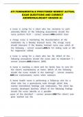 ATI-FUNDAMENTALS-PROCTORED-NEWEST-ACTUAL-EXAM-QUESTIONS-AND-CORRECT
