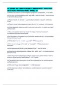 LA SERIES 103 COMPREHENSIVE EXAM SHEET 2025&sol;2026 QUESTIONS AND ANSWERS RATED A&plus;