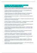 LA SERIES 103 CORE EXAMS MANUAL 2025&sol;2026 QUESTIONS AND ANSWERS RATED A&plus;
