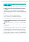 LA SERIES 103 END OF COURSE 2025&sol;2026 QUESTIONS AND ANSWERS RATED A&plus;