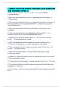 LA SERIES 103 EXAM EVALUATION 2025&sol;2026 QUESTIONS AND ANSWERS RATED A&plus;